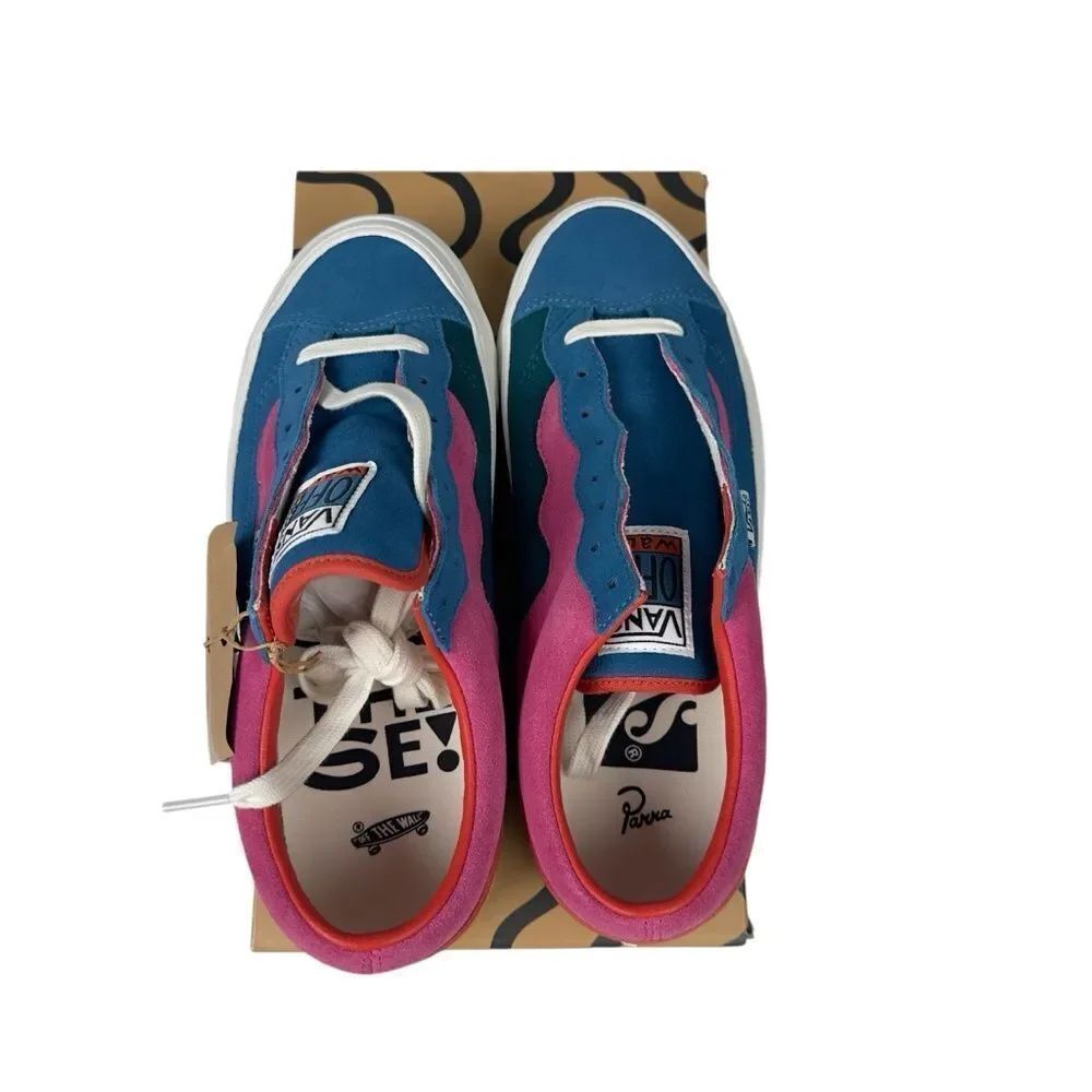 VANS x Parra OTW Old Skool 36 Men’s Size 9.5 Midnight Carmine - Picture 6 of 8